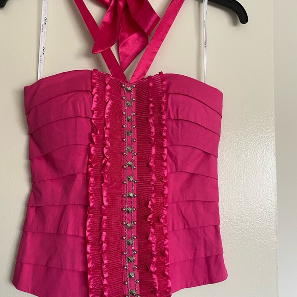 Tops - Vintage tank top fuchsia